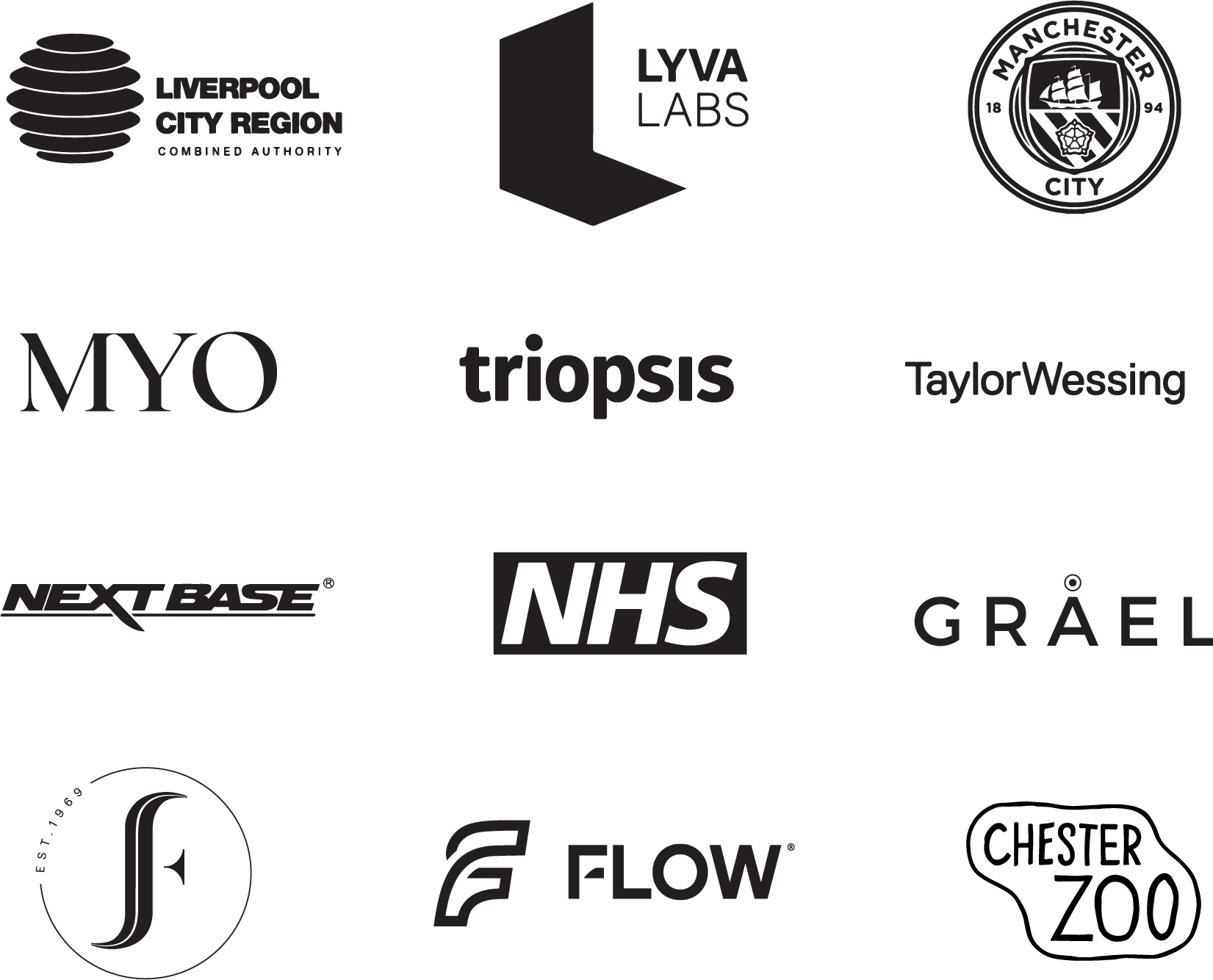stacked client logos