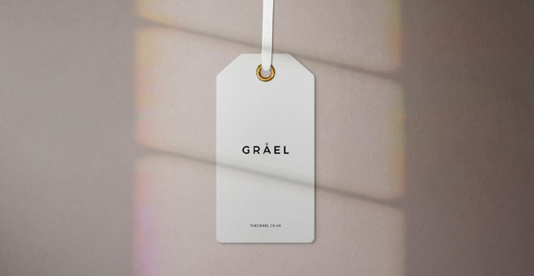 Grael branding shown on bag tag
